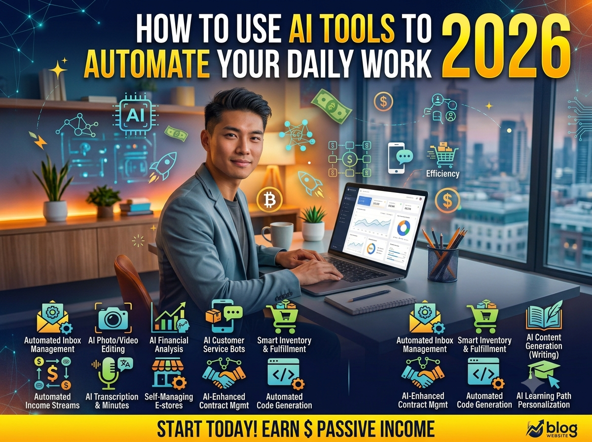 How to Use AI Tools to Automate Your Daily Work in 2026